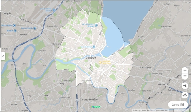 Première heure dans le périmètre de la ville de Genève #5
